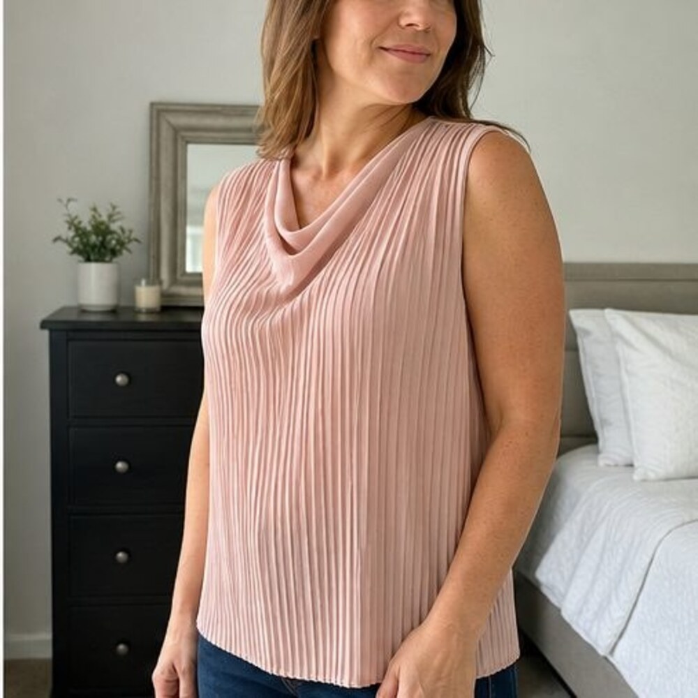 Olive Smocked Top - Picture 3 of 6